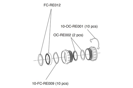 FC-RE012 Bearings and Seals Ultra Torq - Pair