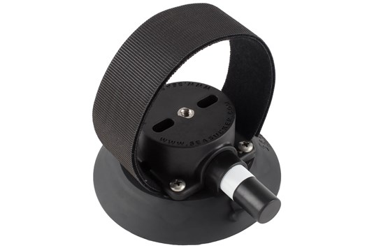 Compact 4.5 Inch Vacuum Mount W/Strap for Rear Wheels